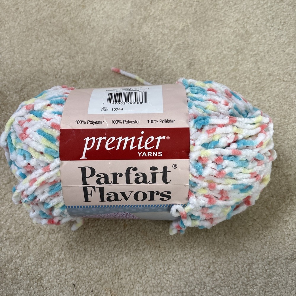 Premier Yarns Parfait Flavors Birthday Cake 6 oz 324yds